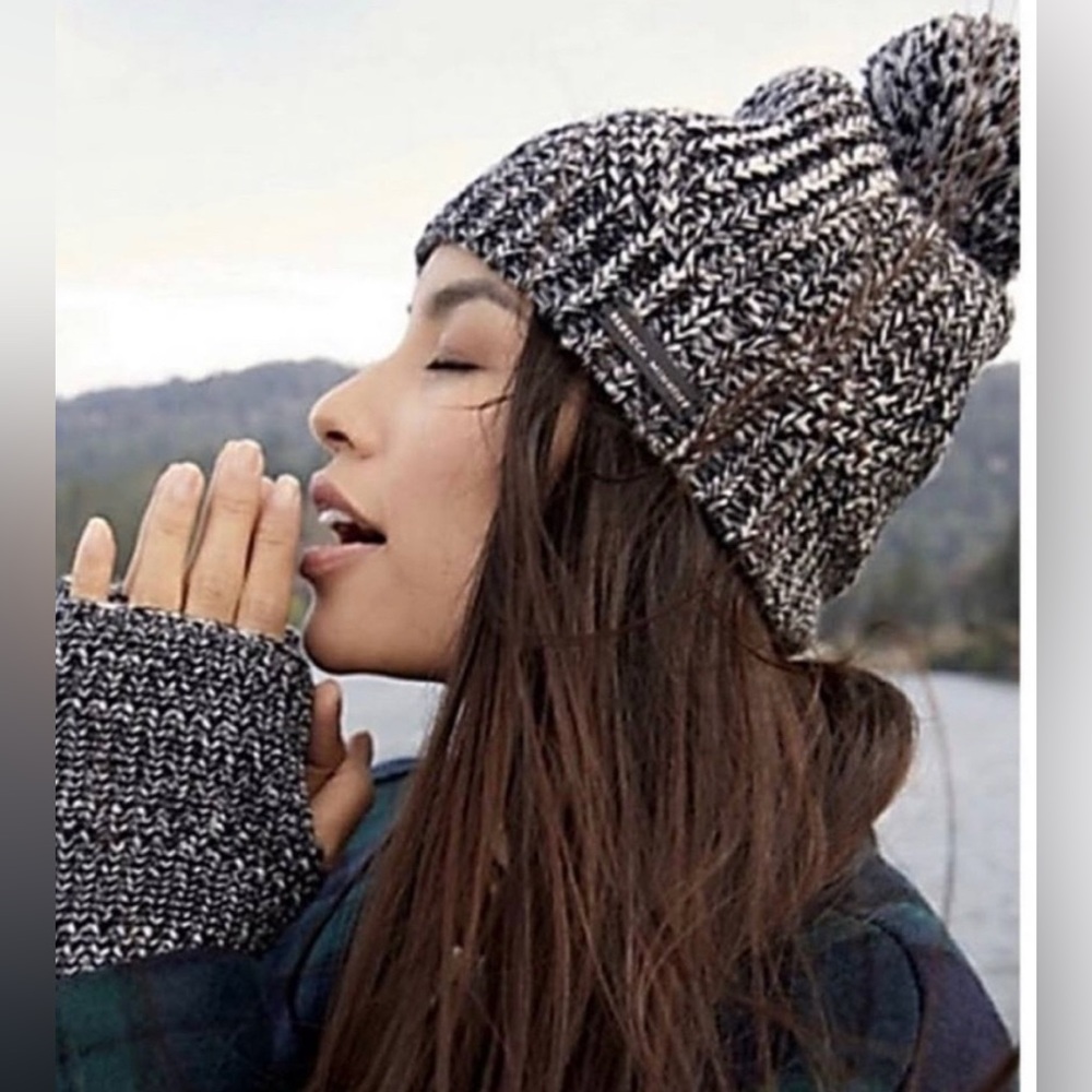 Rebecca Minkoff Marled‎ Pom Beanie Hat
